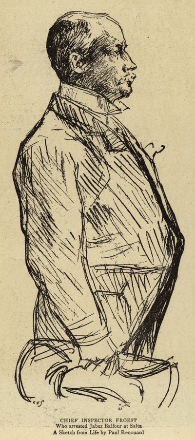 Chief Inspector Froest by Charles Paul Renouard